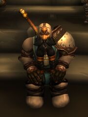 Bromos Grummner in the Sanctum of Light.