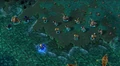 Arthas ordering his men to kill the mercenaries in Warcraft III.