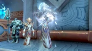 Tal-Inara inspecting the Maw Walker's anima.