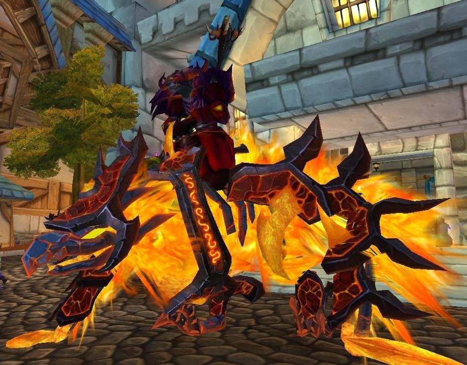 green fire hawk mount