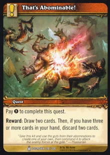 That's Abominable! TCG Card