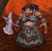 Captain Flat Tusk in World of Warcraft.