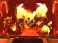 Ragnaros in Sulfuron Keep in Cataclysm