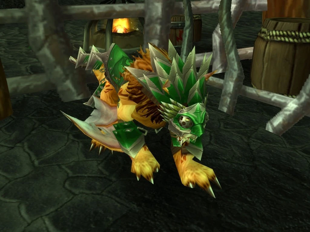 Outland Wyvern Mount Armored (Green)
