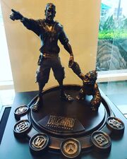 Chris Metzen statue