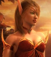 Blood elf maiden