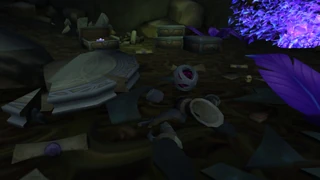 Orb 5: Inside a ball near rubbish