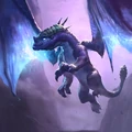 Twilight Emissary, a twilight drake.