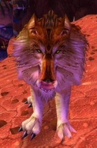 Image of Bonechewer Riding Wolf