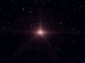 La estrella roja visible desde Azeroth.