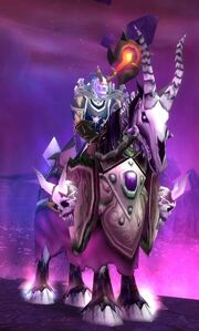 Purple Skeletal Warhorse