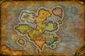 Patch 6.0.1.18505 Draenor map, with two canceled islands on it.