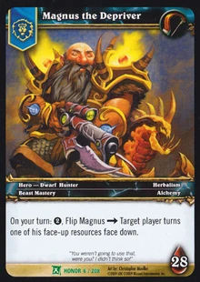 Magnus the Depriver TCG Card