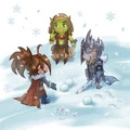 Snow Fight Varian Thrall Arthas.jpg