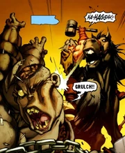 Tirion fighting the Scourge during the first battle for .