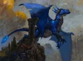 Azure Drake in the TCG.
