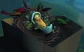 Baby in a nest in Harpy Roost on Exile's Reach.