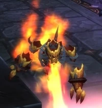 Image of Invoked Flaming Spirit