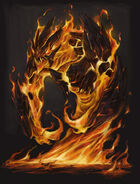 Lesser Elemental Fire art