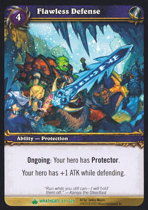 Flawless Defense TCG Card.jpg