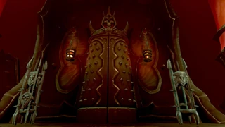 A trapped iron maiden