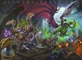 On the Black Temple TCG raid set art.
