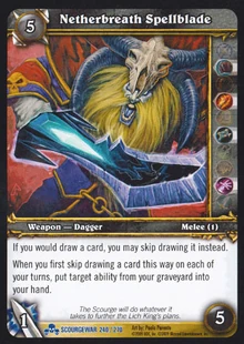 Netherbreath Spellblade TCG Card