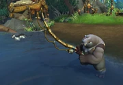 The fishing Iskaara Trader with Snowaves.