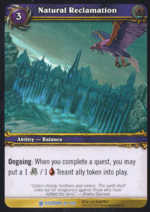 Natural Reclamation TCG Card
