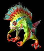 Early World of Warcraft murloc model