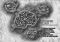 Map of Thunder Bluff from the World of Warcraft: Game Manual.
