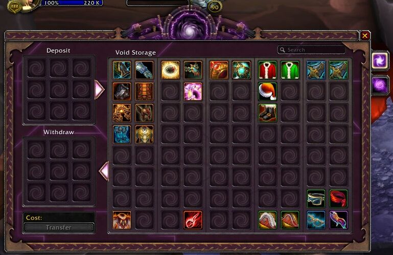 Void Storage Wowpedia Your wiki guide to the World of Warcraft