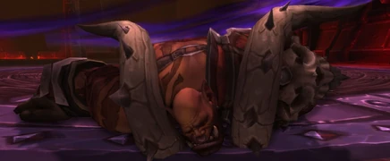 Garrosh is defeated by the Alliance/Horde heroes.