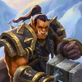 Orgrim Doomhammer in Book of Heroes.