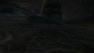 Orb 8: Orb found hidden under plants, next to the rock pillar