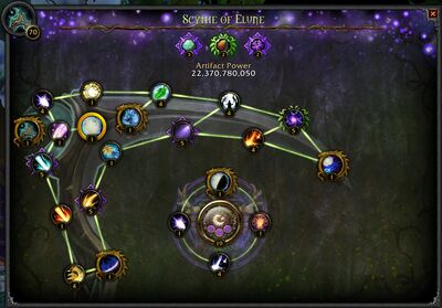 Scythe of Elune interface