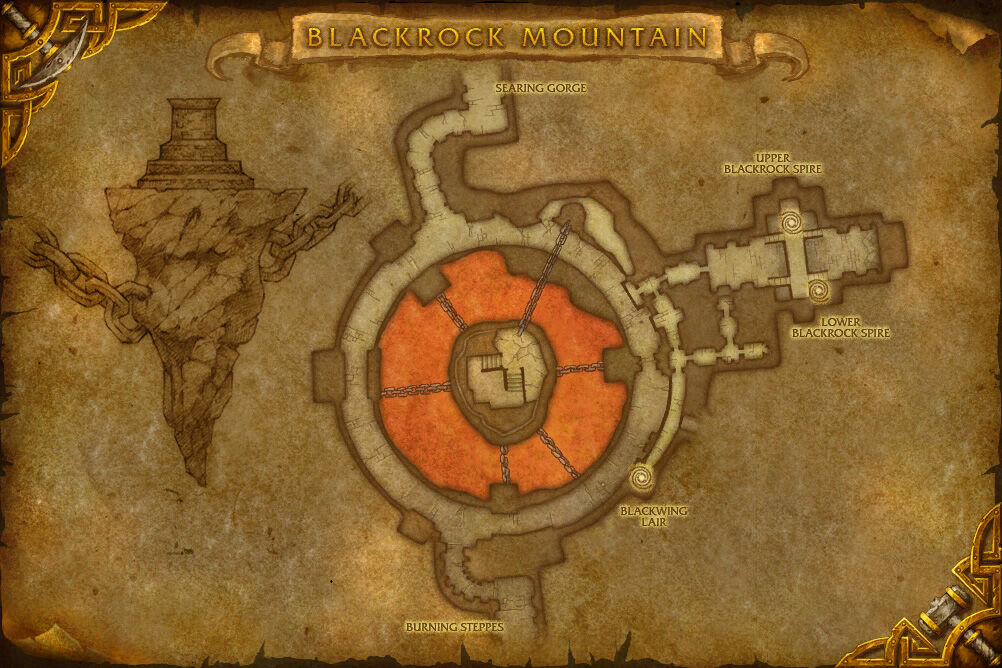 Blackrock Mountain Wow Map Blackrock Mountain - Wowpedia - Your Wiki Guide To The World Of Warcraft