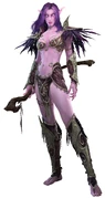 Night elf druid model.