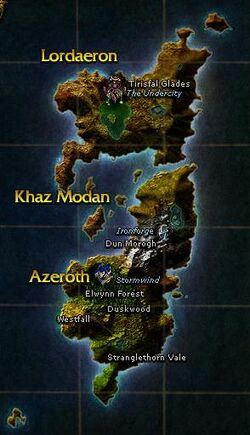 Azeroth Eastern Kingdoms Map Eastern Kingdoms - Wowpedia - Your Wiki Guide To The World Of Warcraft