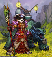 Pandaren and dragon turtle