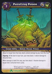 Putrefying Poison TCG Card