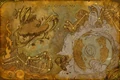 The Cosmic map during the late beta of The Burning Crusade.