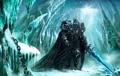 The Lich King roaming Icecrown (by Wei Wang).