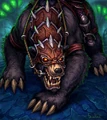 The Red Bearon, a bear in the TCG.