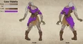 Concept art of a female zombie in Reforged.