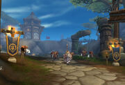 Ashran Alliance burning