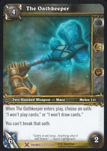 The Oathkeeper TCG Card