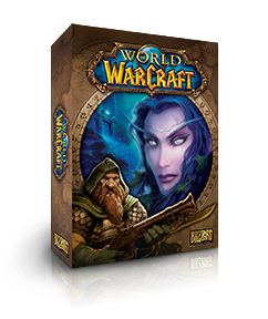 World of Warcraft Cover GAME Case Carton Box and cd NO GAME