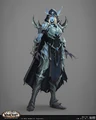 Concept art of Sylvanas' Shadowlands model.