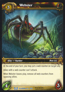 Webster TCG Card